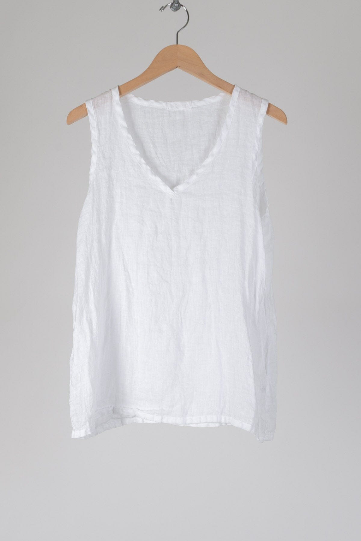 Isa - Linen S10 - Linen Shirt/Top/Tunic CP Shades white