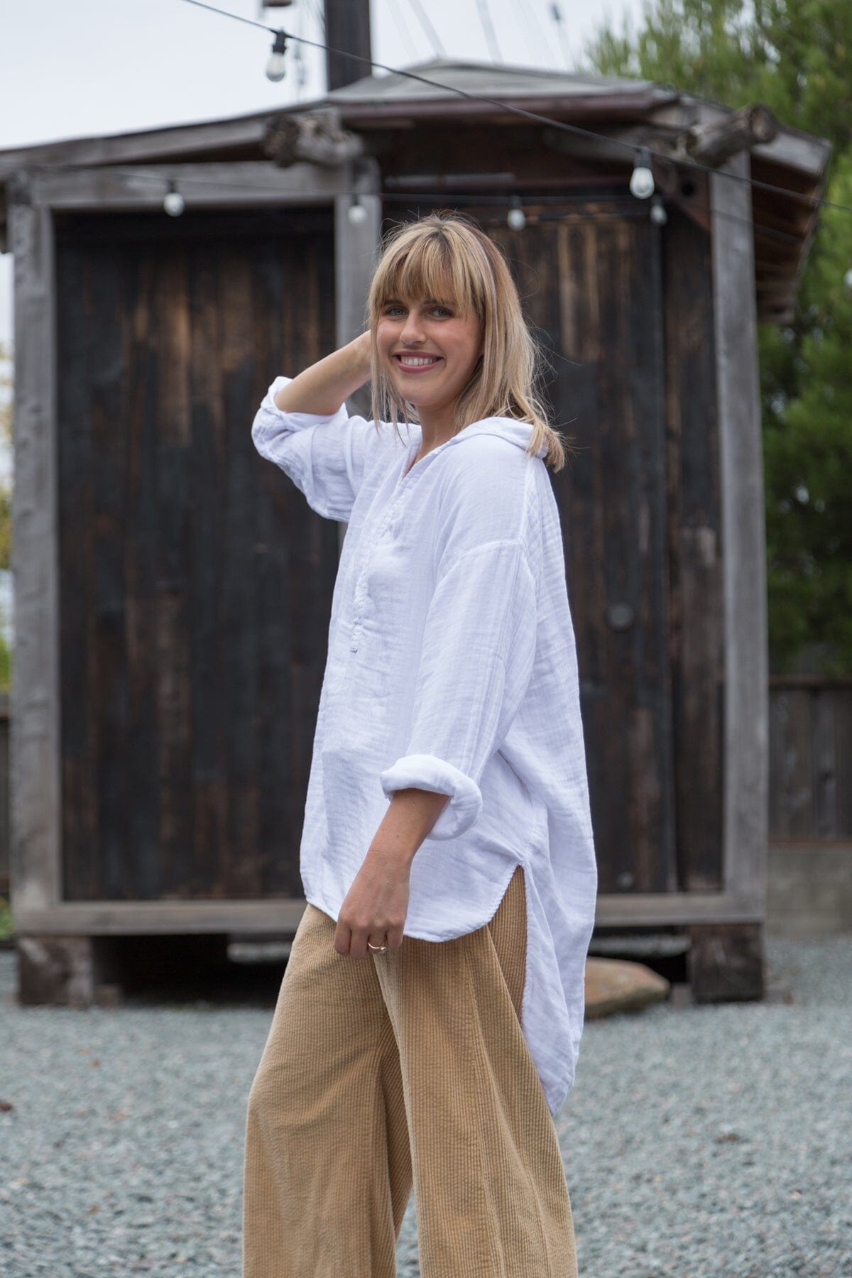 Petra - Double Cotton Gauze A20 - 034 CP Shades white 034