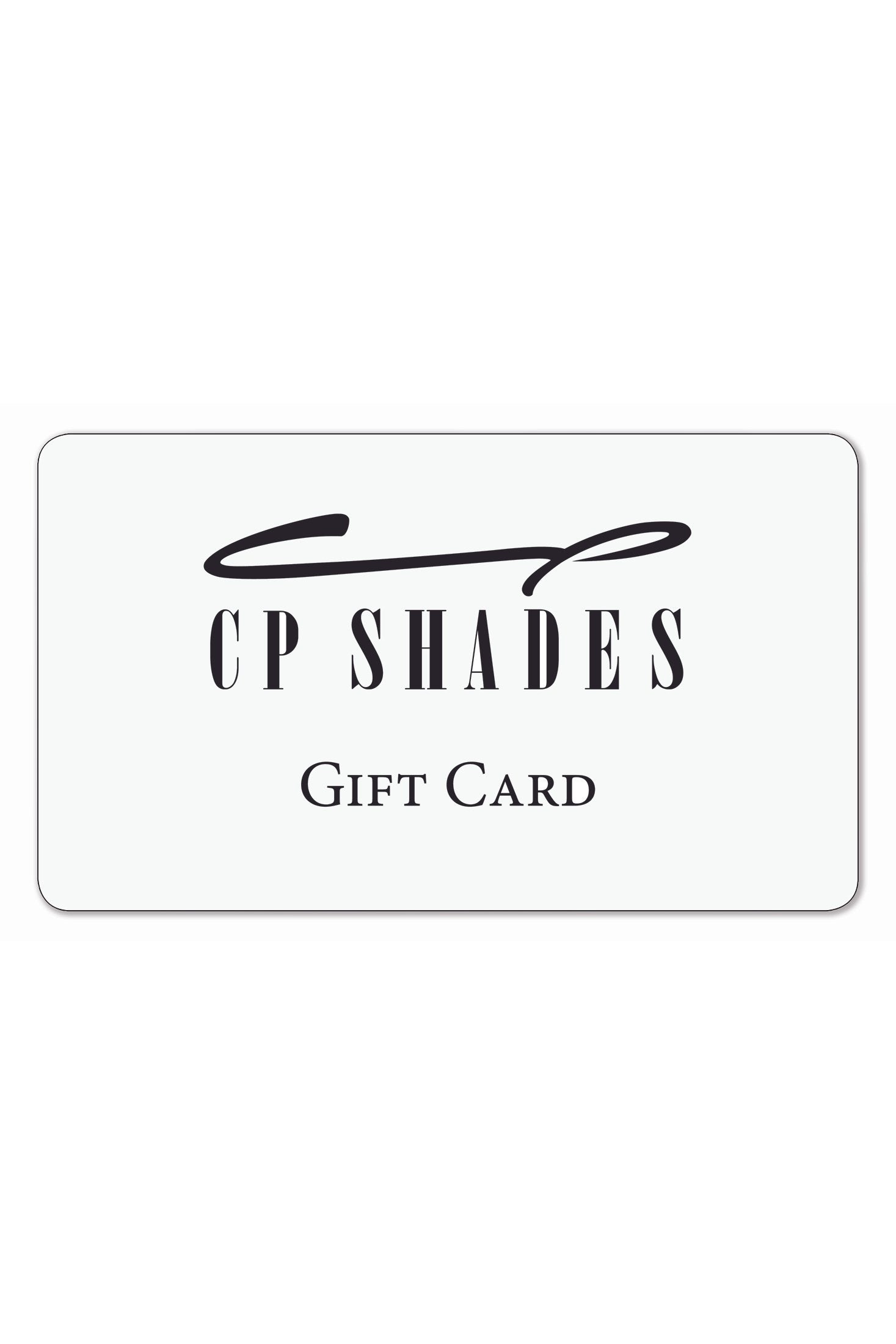 CP Shades Gift Card Gift Card CP Shades