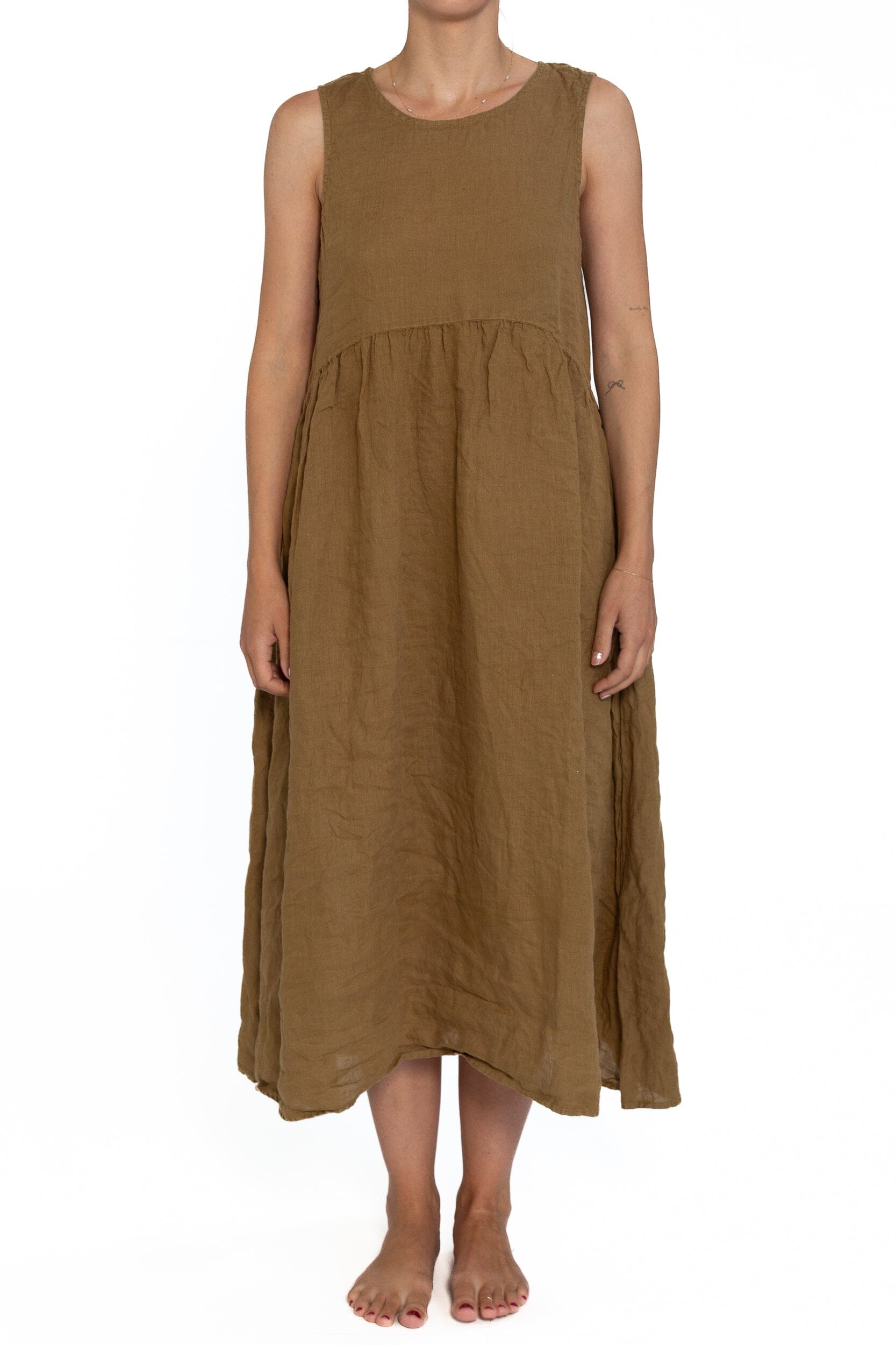 Adele - Linen S50 - Linen Dresses CP Shades alloy