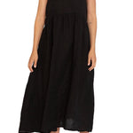 Adele - Linen S50 - Linen Dresses CP Shades black