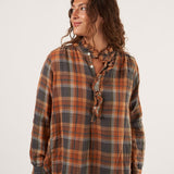 Amber - Double Cotton Gauze Plaid A20 - Plaids CP Shades 