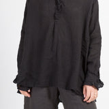 Amber - Linen S10 - Linen Tops CP Shades black