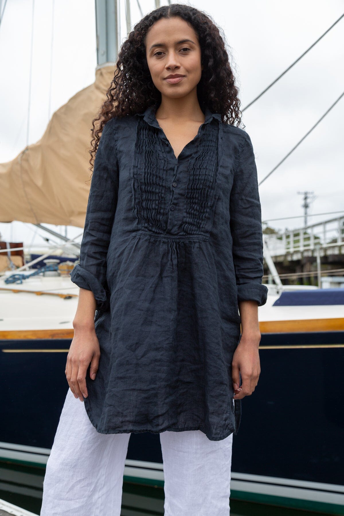 Annette - Linen S10 - Linen Tops CP Shades ink