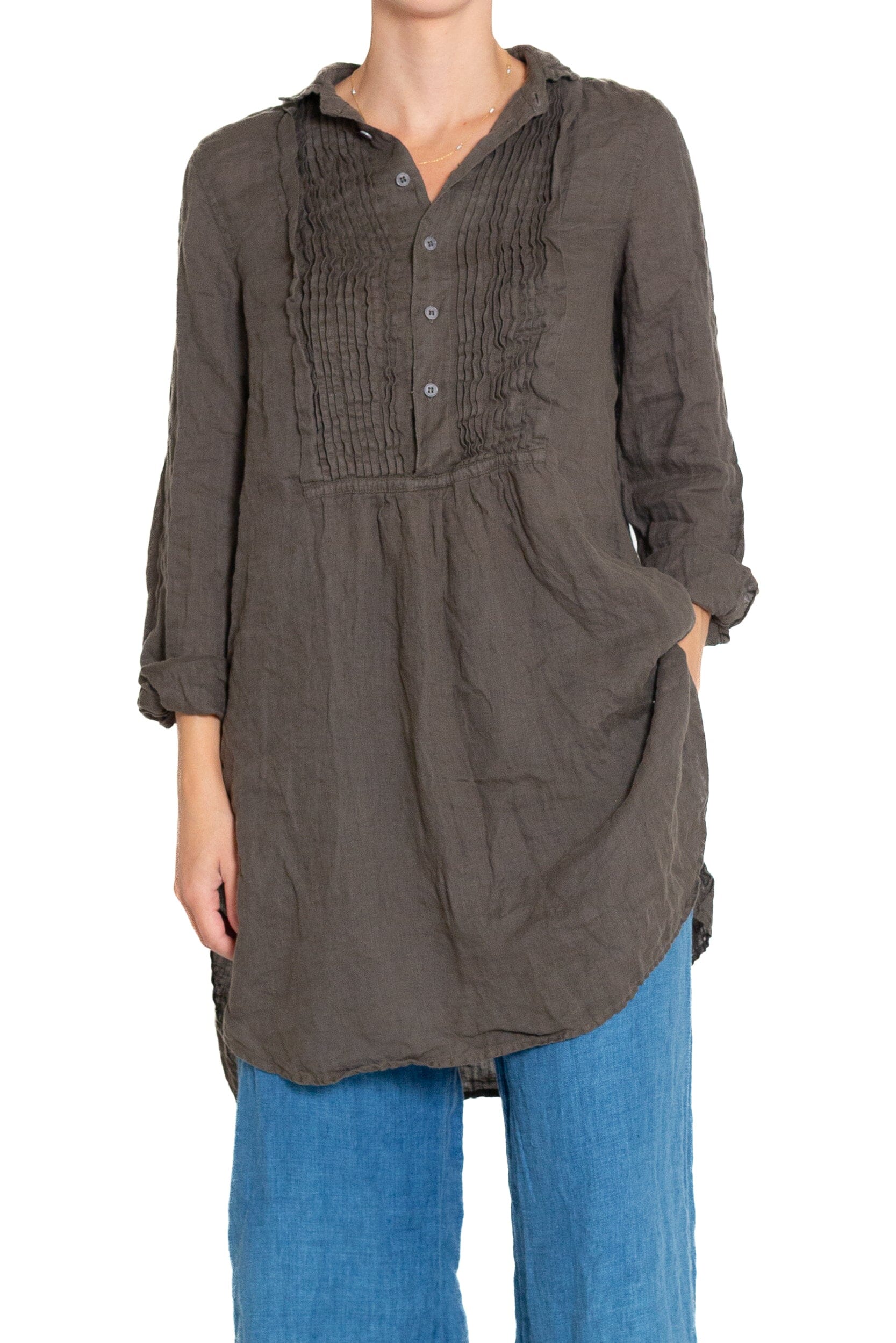 Annette - Linen S10 - Linen Tops CP Shades oliveto