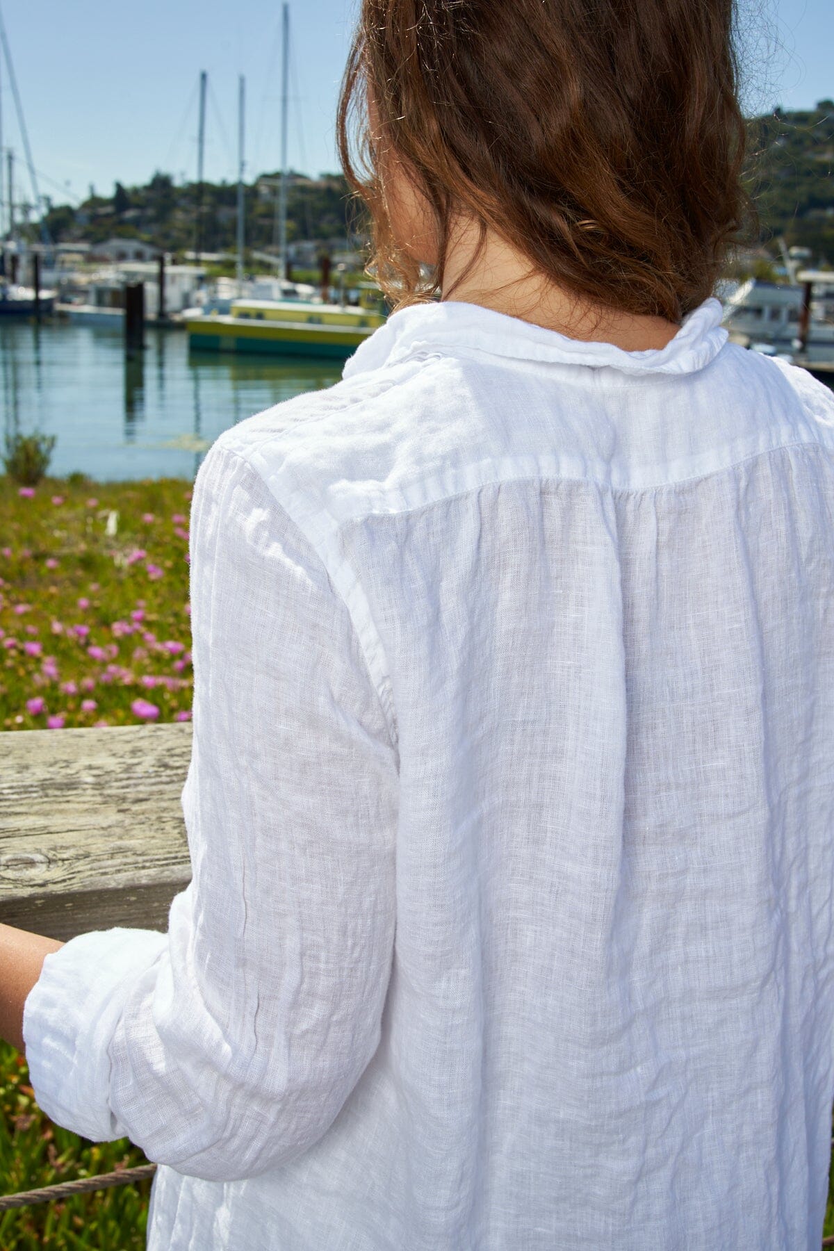 Annette - Linen S10 - White Linen Tops CP Shades 