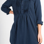 Annette - Textured Cotton A21 - 4269 CP Shades navy 4269