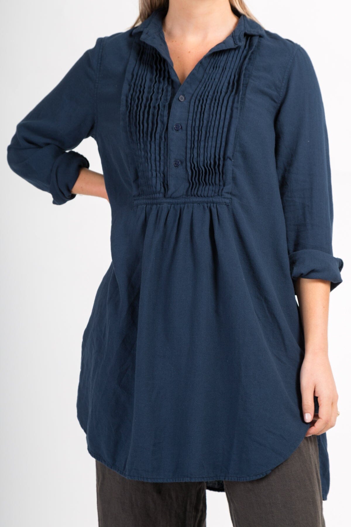 Annette - Textured Cotton A21 - 4269 CP Shades navy 4269