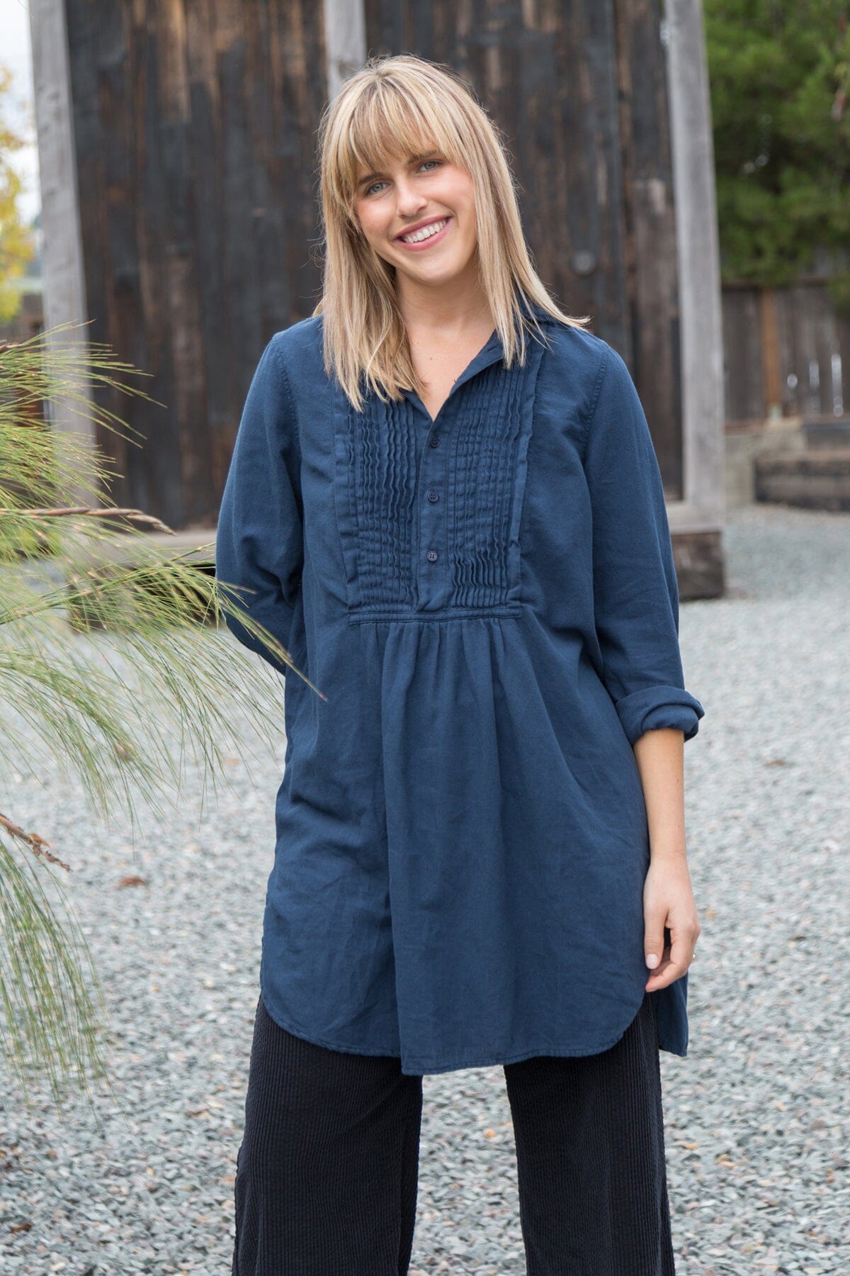 Annette - Textured Cotton A21 - 4269 CP Shades navy 4269