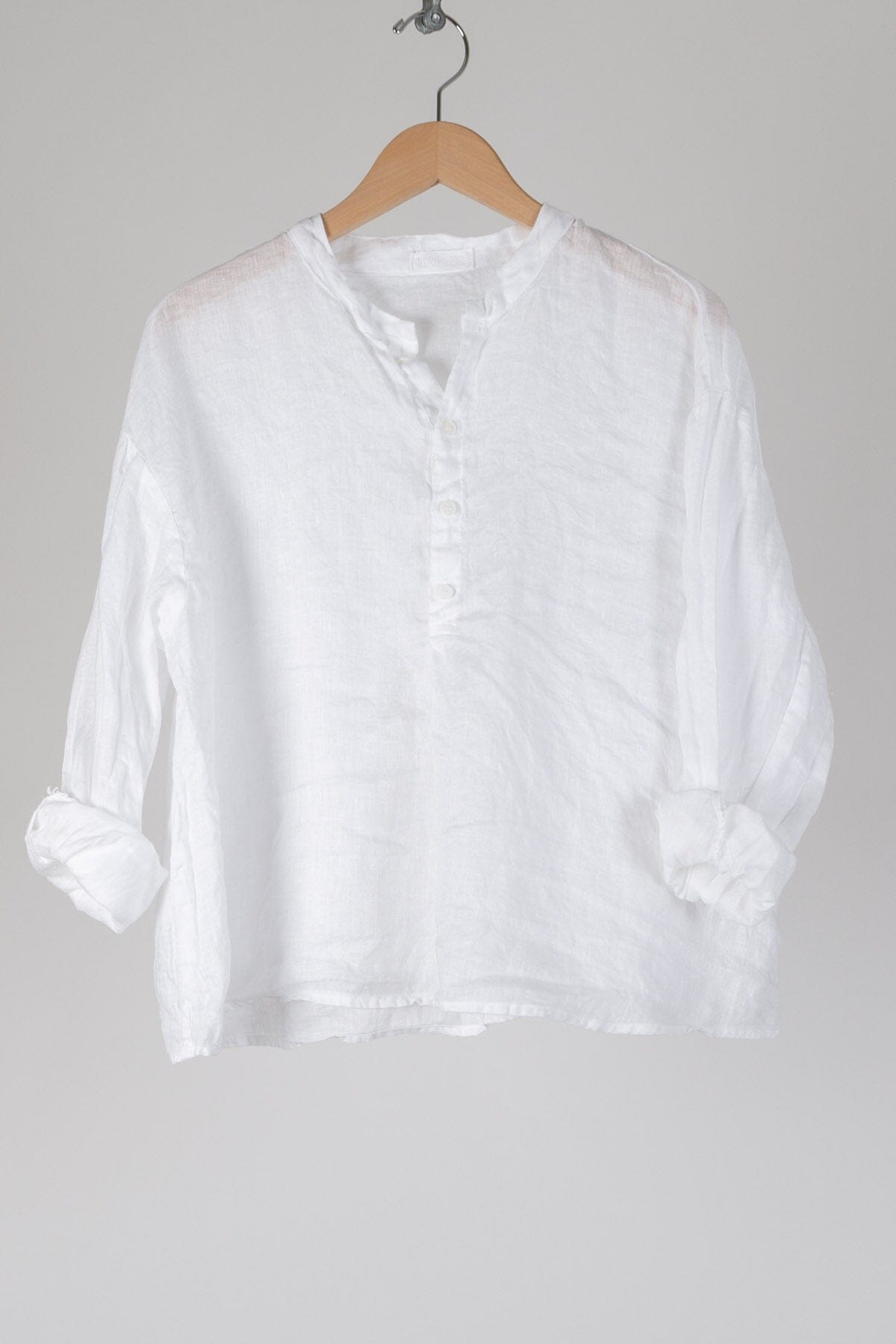 Ariana - Linen S10 - Linen Shirt/Top/Tunic CP Shades white