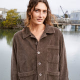 Ava Jacket - Wide Wale Corduroy A40 - Wide Wale Cord CP Shades oliveto 123