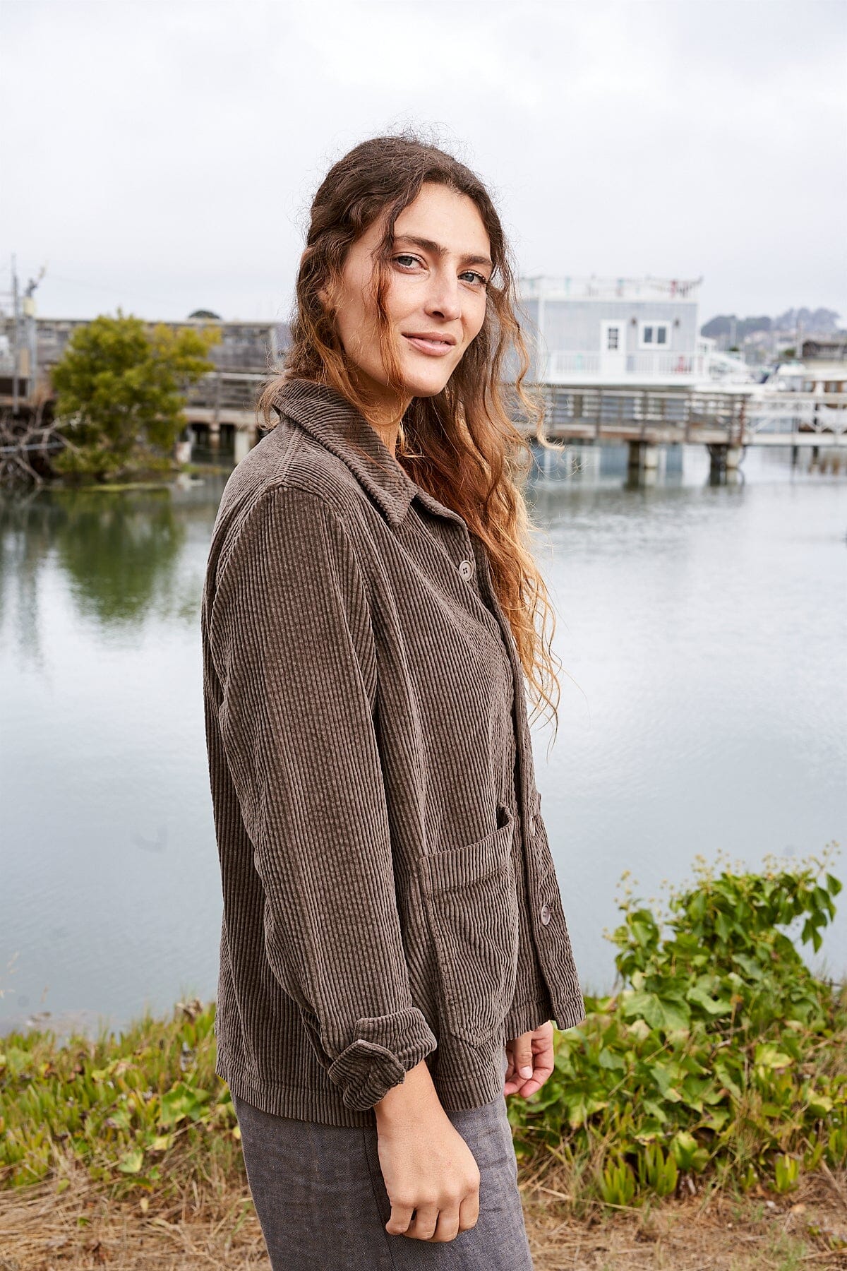 Ava Jacket - Wide Wale Corduroy A40 - Wide Wale Cord CP Shades 