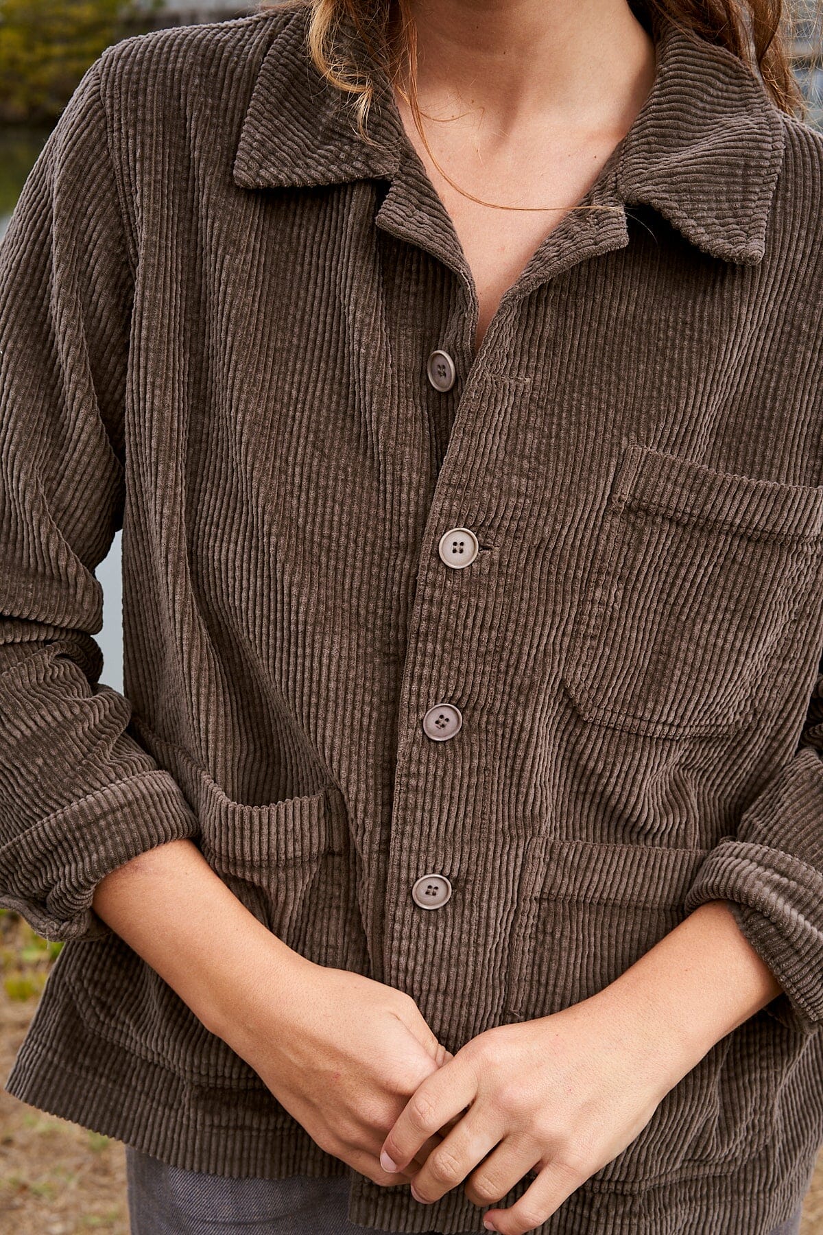Ava Jacket - Wide Wale Corduroy A40 - Wide Wale Cord CP Shades 