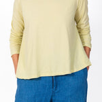 Crewneck Long Sleeve - Cotton Jersey S80 - Knits CP Shades pear 17k