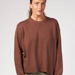 Crewneck Sweater A80 - Fall Cashmere CP Shades Oak