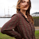 Dree Jacket - Linen Jacquard A50 - Linen Jacquard CP Shades 