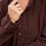 Dree Jacket - Linen Jacquard A50 - Linen Jacquard CP Shades 