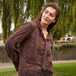 Dree Jacket - Linen Jacquard A50 - Linen Jacquard CP Shades 