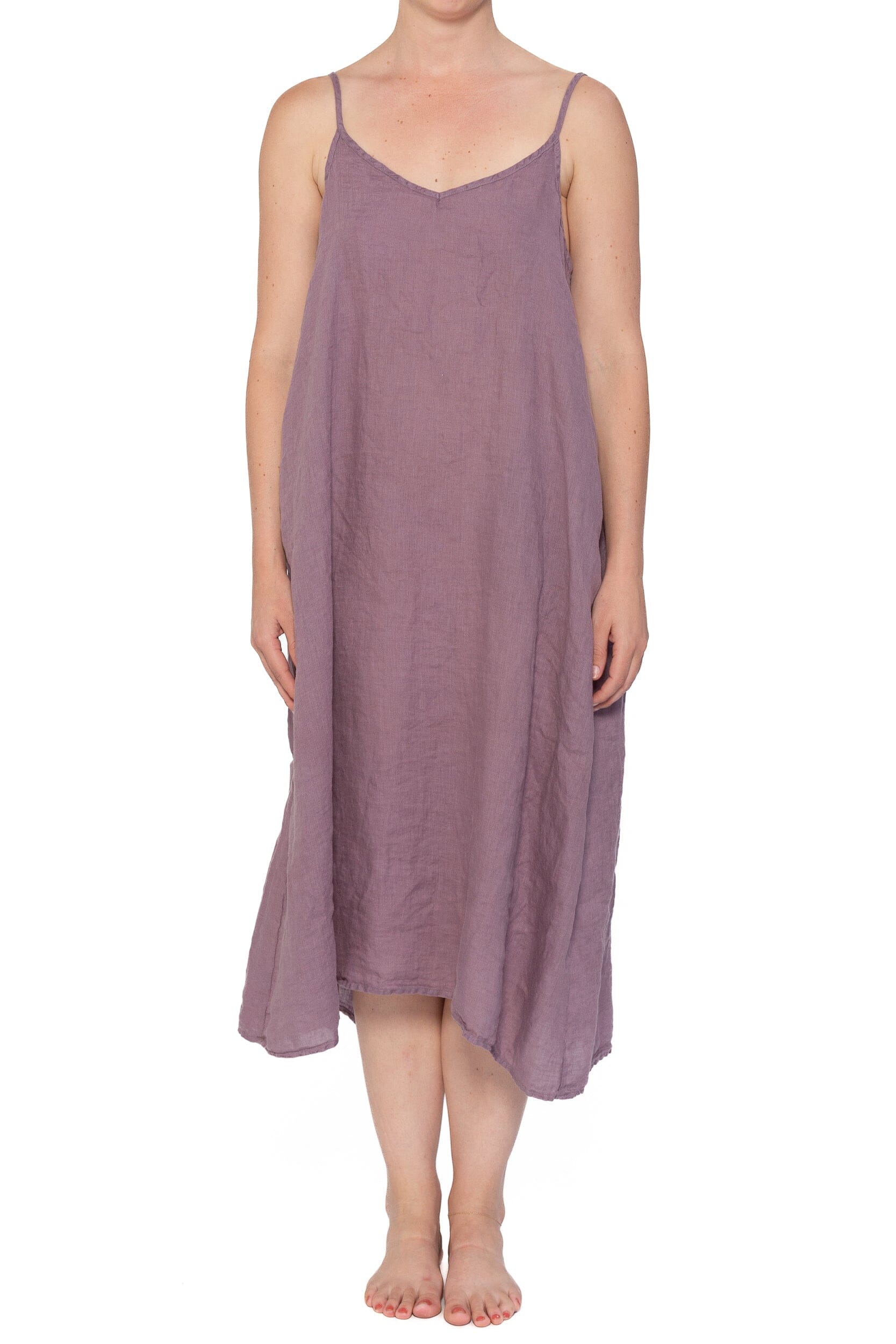 Fairie - Linen S50 - Linen Dresses CP Shades puce