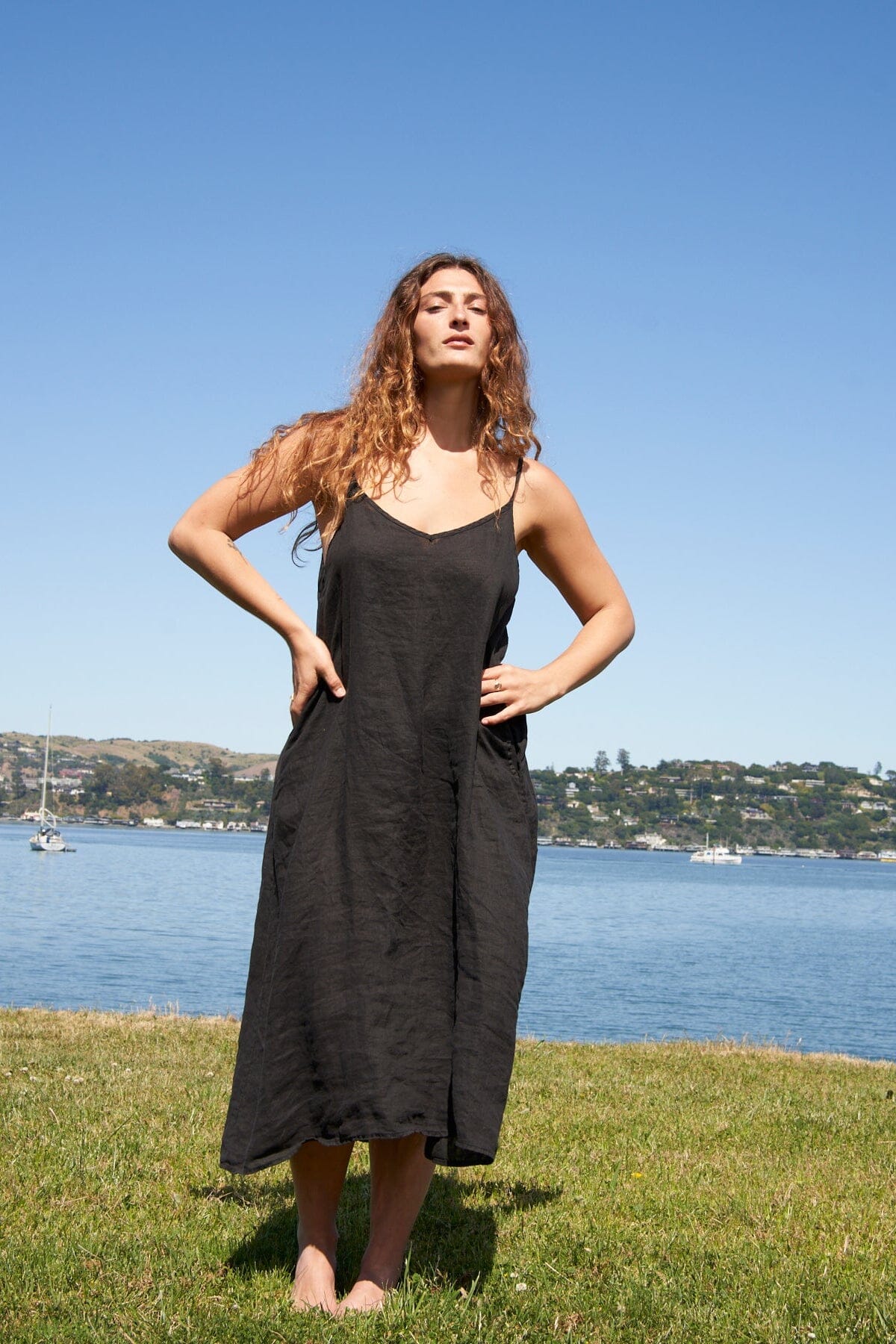 Fairie - Linen S50 - Linen Dresses CP Shades black