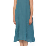 Fairie - Linen S50 - Linen Dresses CP Shades lagoon