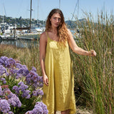 Fairie - Linen S50 - Linen Dresses CP Shades chartreuse