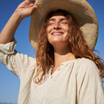 Gianna - Linen S50 - Linen Dresses CP Shades 