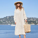 Gianna - Linen S50 - Linen Dresses CP Shades 