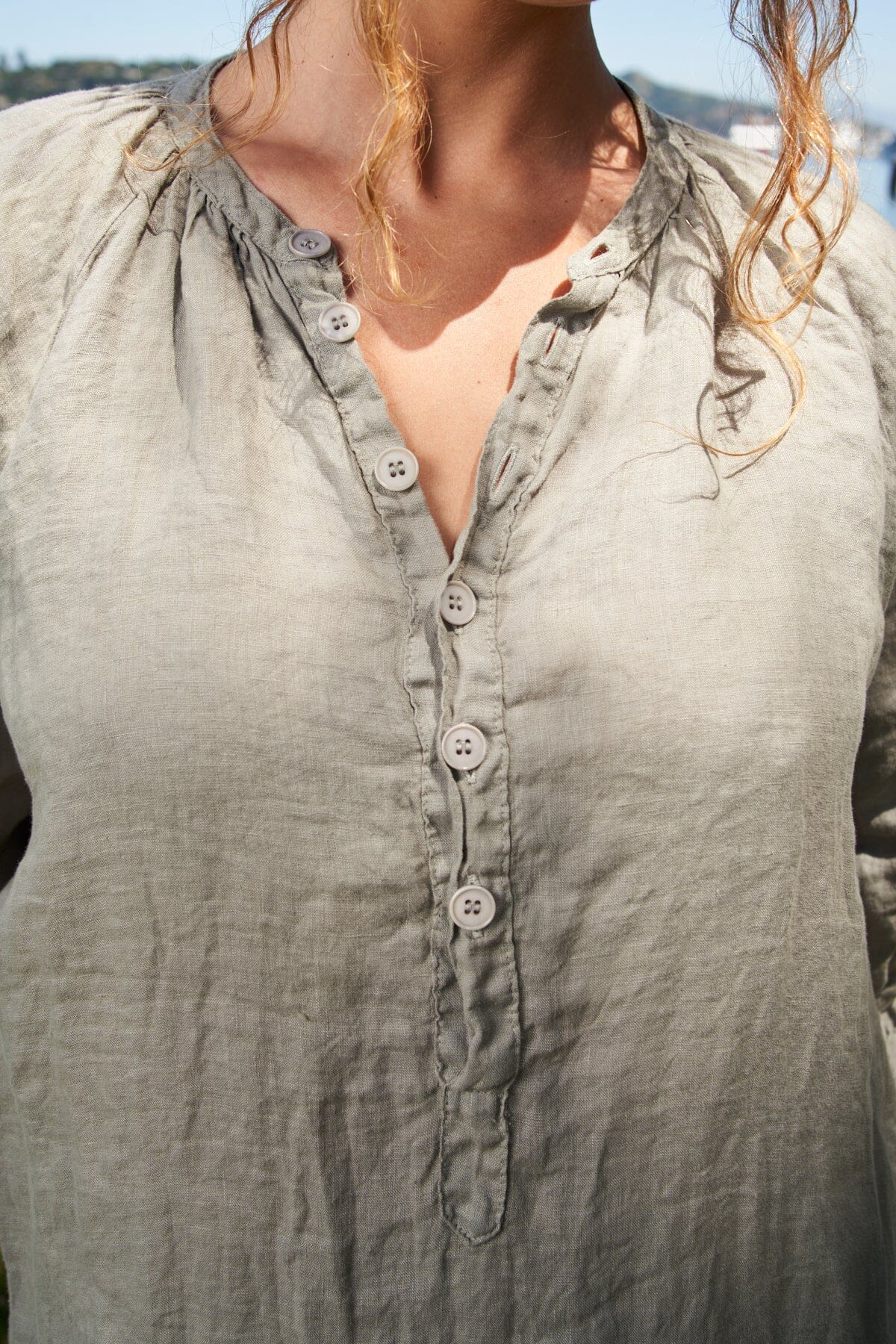 Gianna - Linen S50 - Linen Dresses CP Shades 