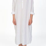 Gianna - Linen S50 - Linen Dresses CP Shades white