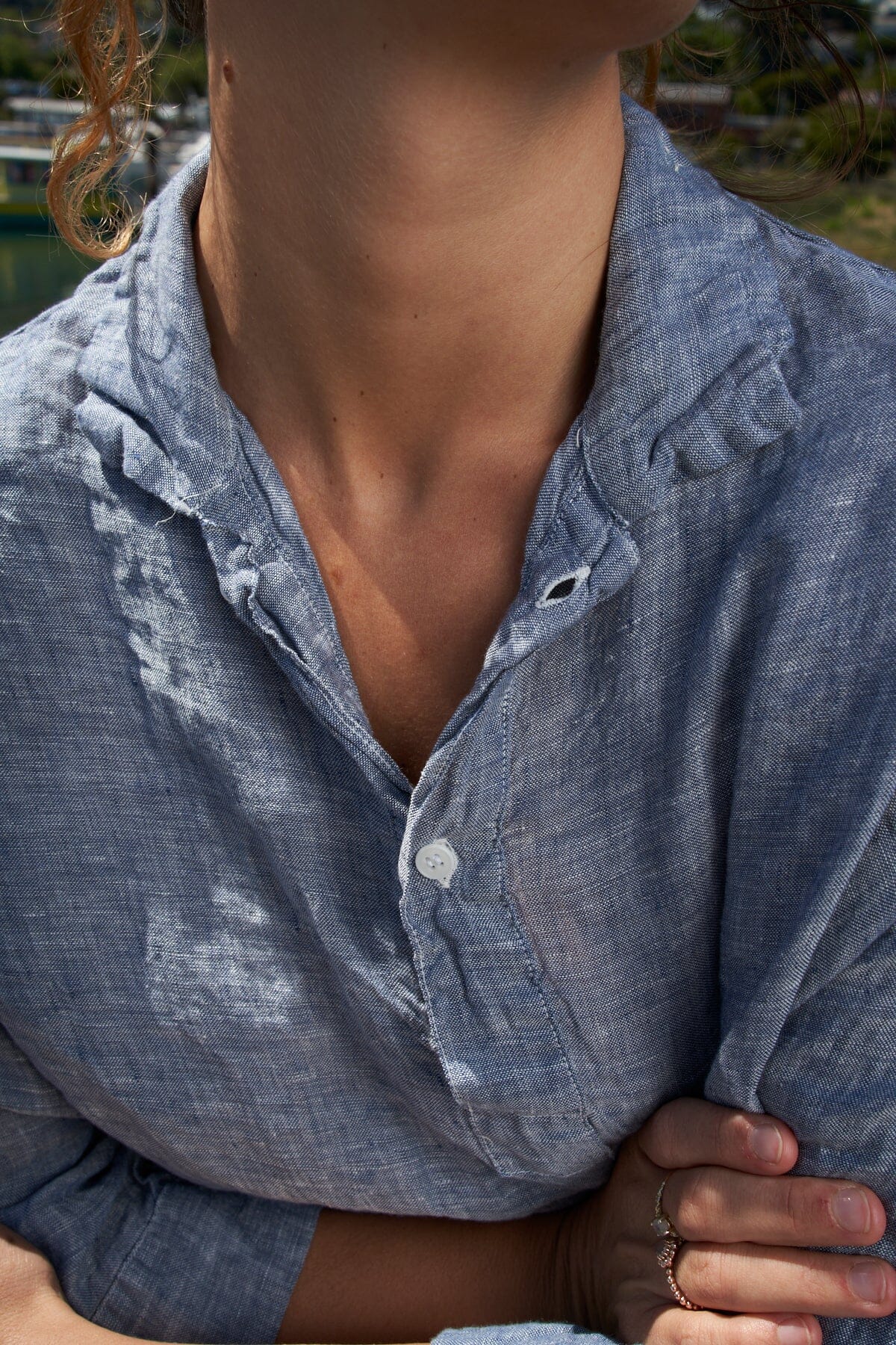 Gigi - Chambray Linen S90 - 162 Sale CP Shades 