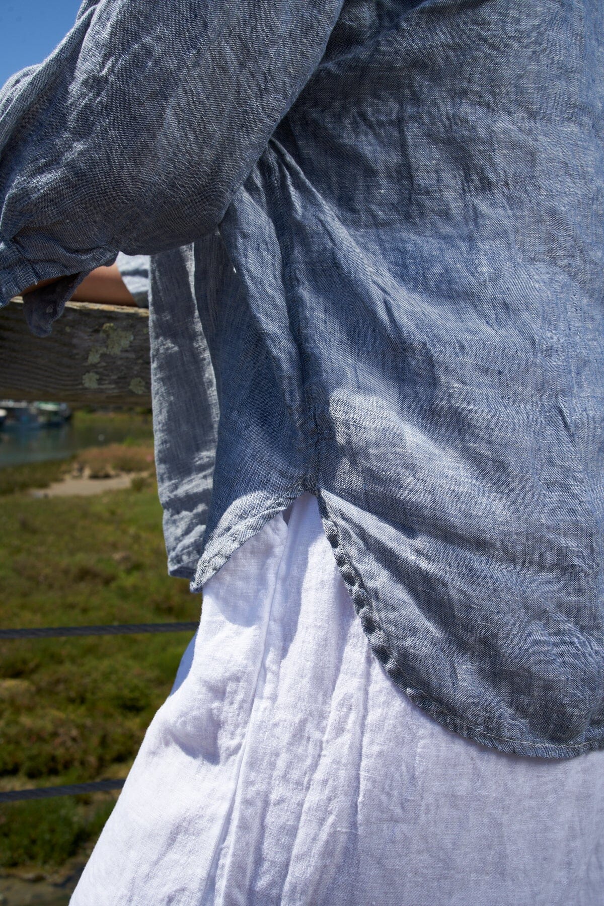 Gigi - Chambray Linen S90 - 162 Sale CP Shades 