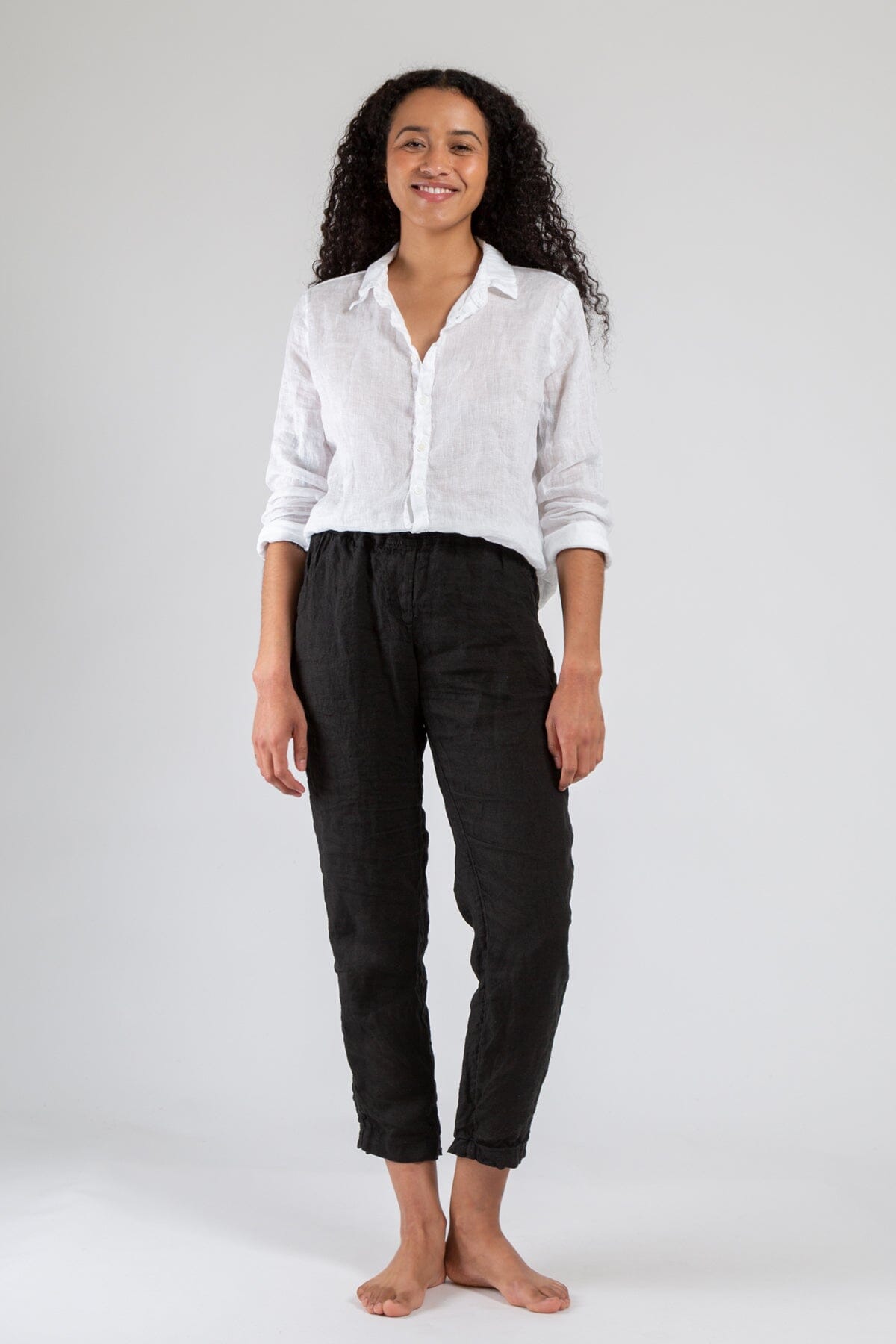 Hampton - Linen S30 - Linen Bottoms CP Shades black