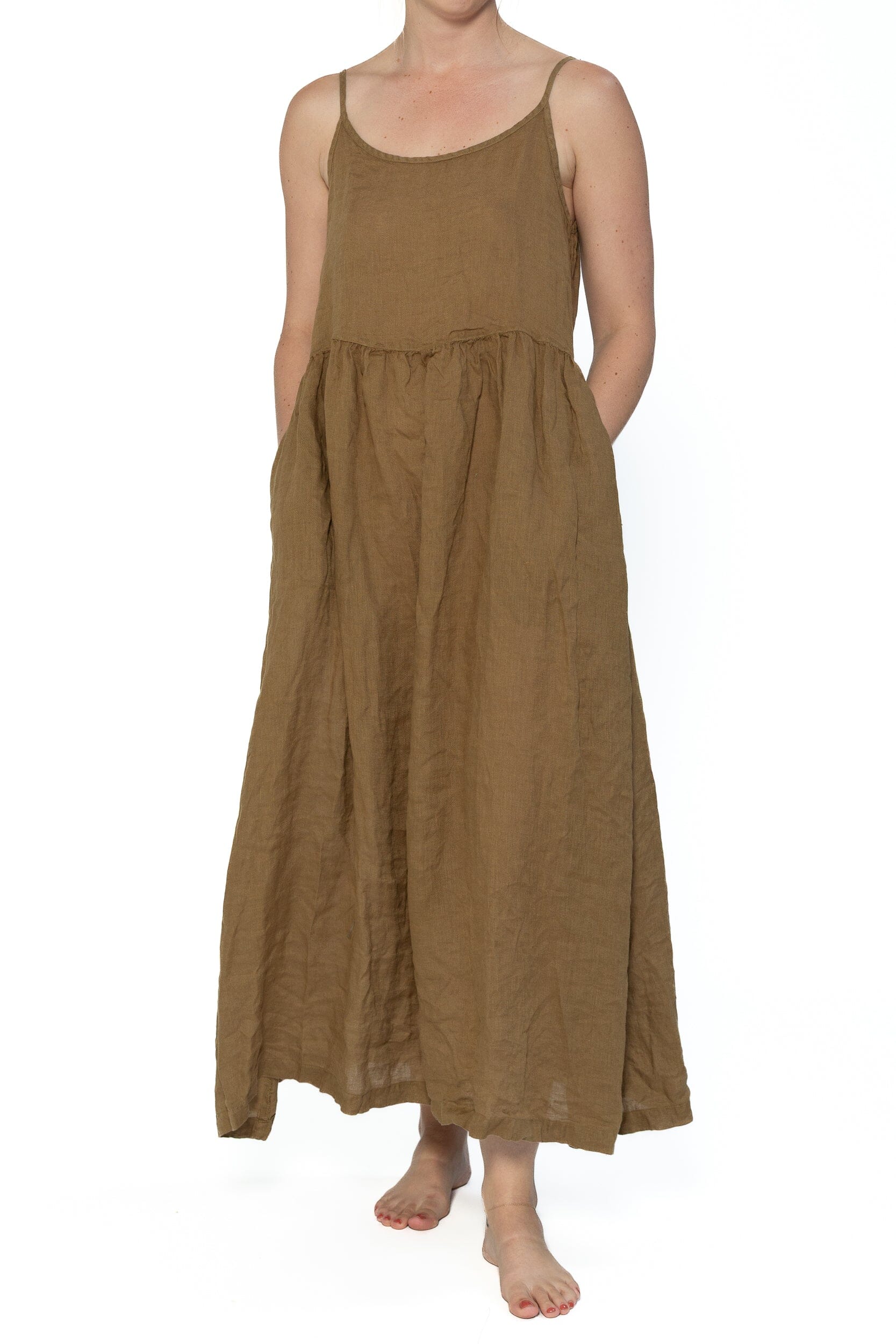 Hazel - Linen S50 - Linen Dresses CP Shades alloy