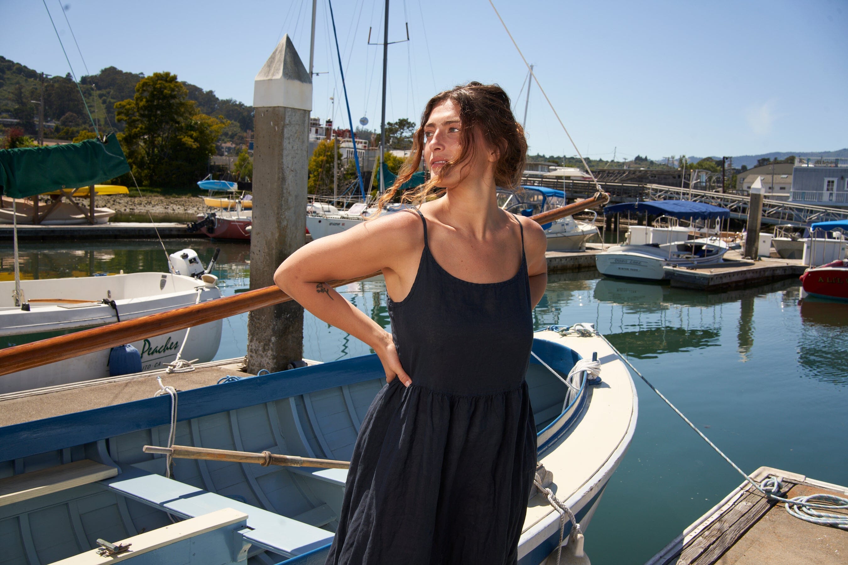 Hazel - Linen S50 - Linen Dresses CP Shades 