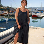 Hazel - Linen S50 - Linen Dresses CP Shades ink