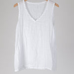 Isa - Linen S10 - Linen Shirt/Top/Tunic CP Shades white