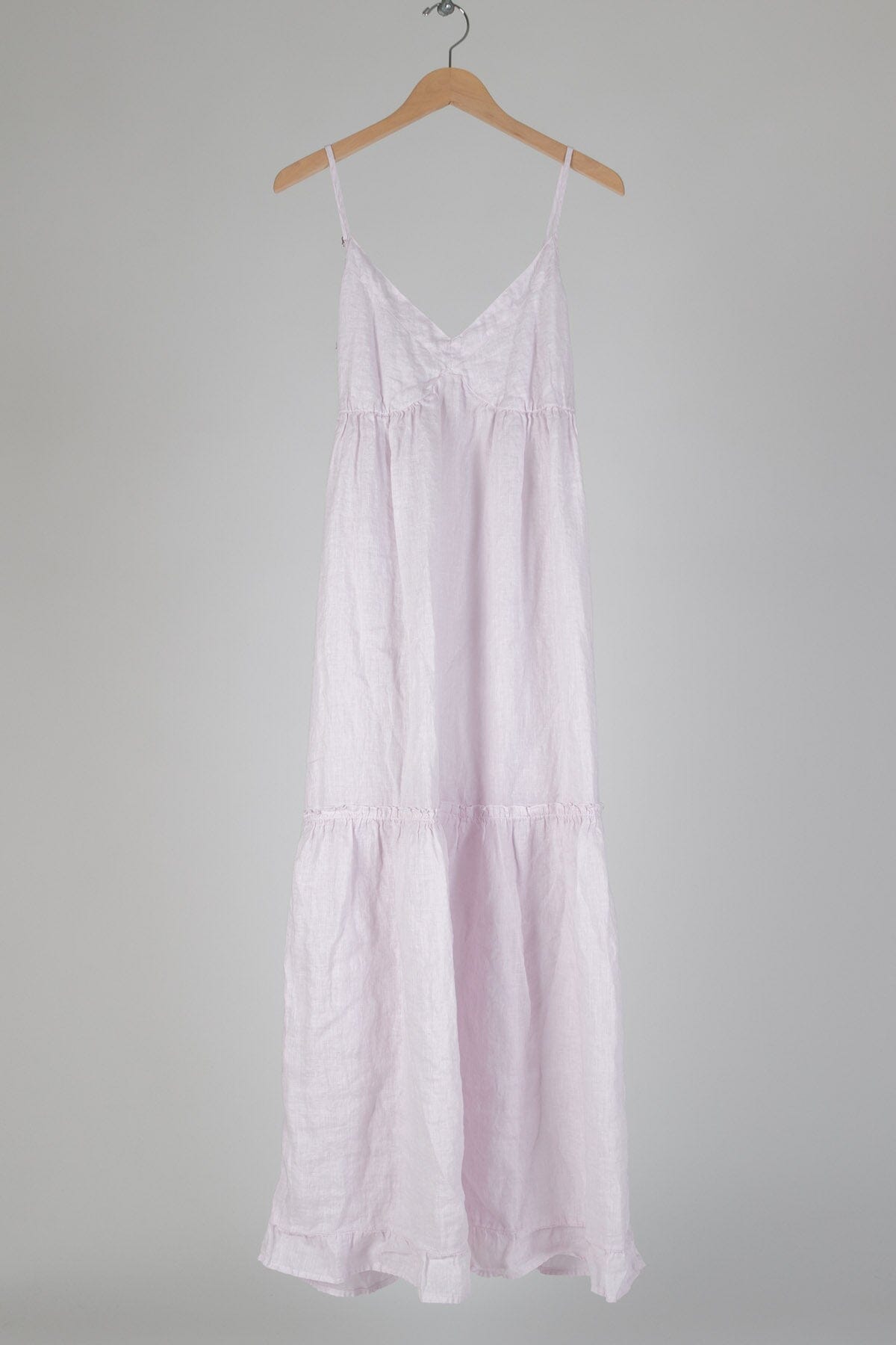Isabella - Linen S17 - Solid Linen Dresses CP Shades lavender