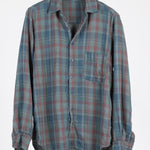 Jack Men's Shirt - Double Cotton Gauze Plaid A99 - Plaid Sale CP Shades bluegreen 129