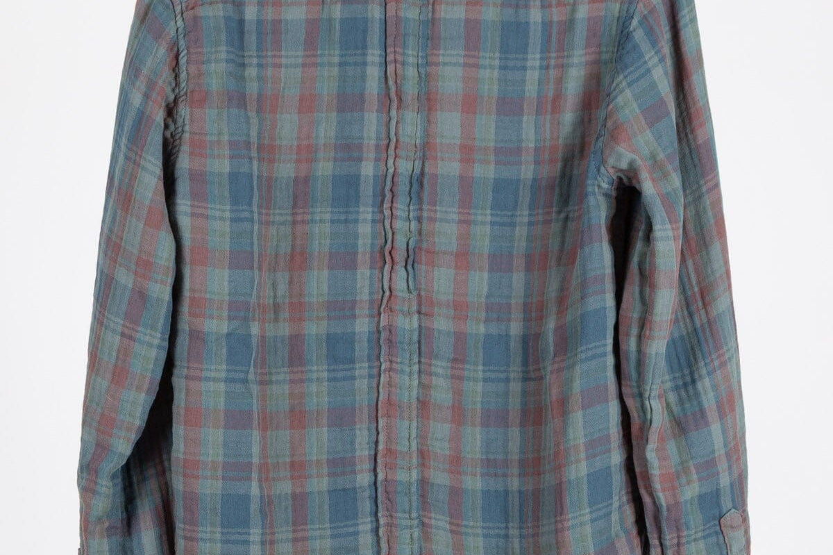 Jack Men's Shirt - Double Cotton Gauze Plaid A99 - Plaid Sale CP Shades 