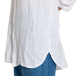 Jane - Linen S10 - White Linen Tops CP Shades 
