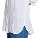 Jane - Linen S10 - White Linen Tops CP Shades 