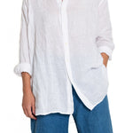 Jane - Linen S10 - White Linen Tops CP Shades 