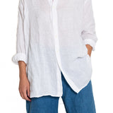 Jane - Linen S10 - White Linen Tops CP Shades 