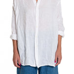 Jane - Linen S10 - White Linen Tops CP Shades 