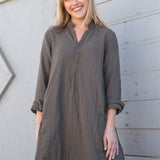 Jasmine - Double Cotton Gauze A20 - 034 CP Shades oliveto 034