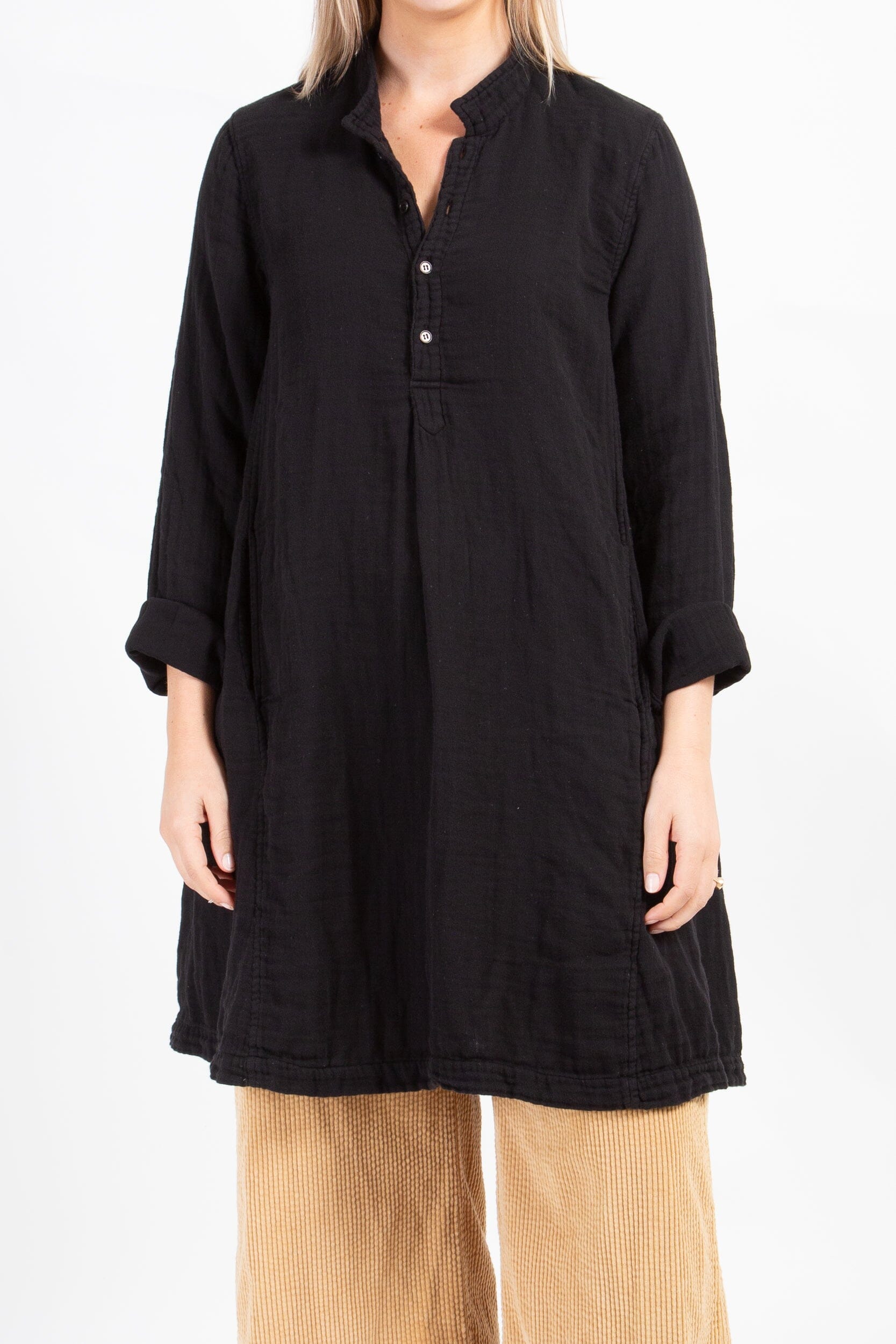 Jasmine - Double Cotton Gauze A20 - 034 CP Shades black 034