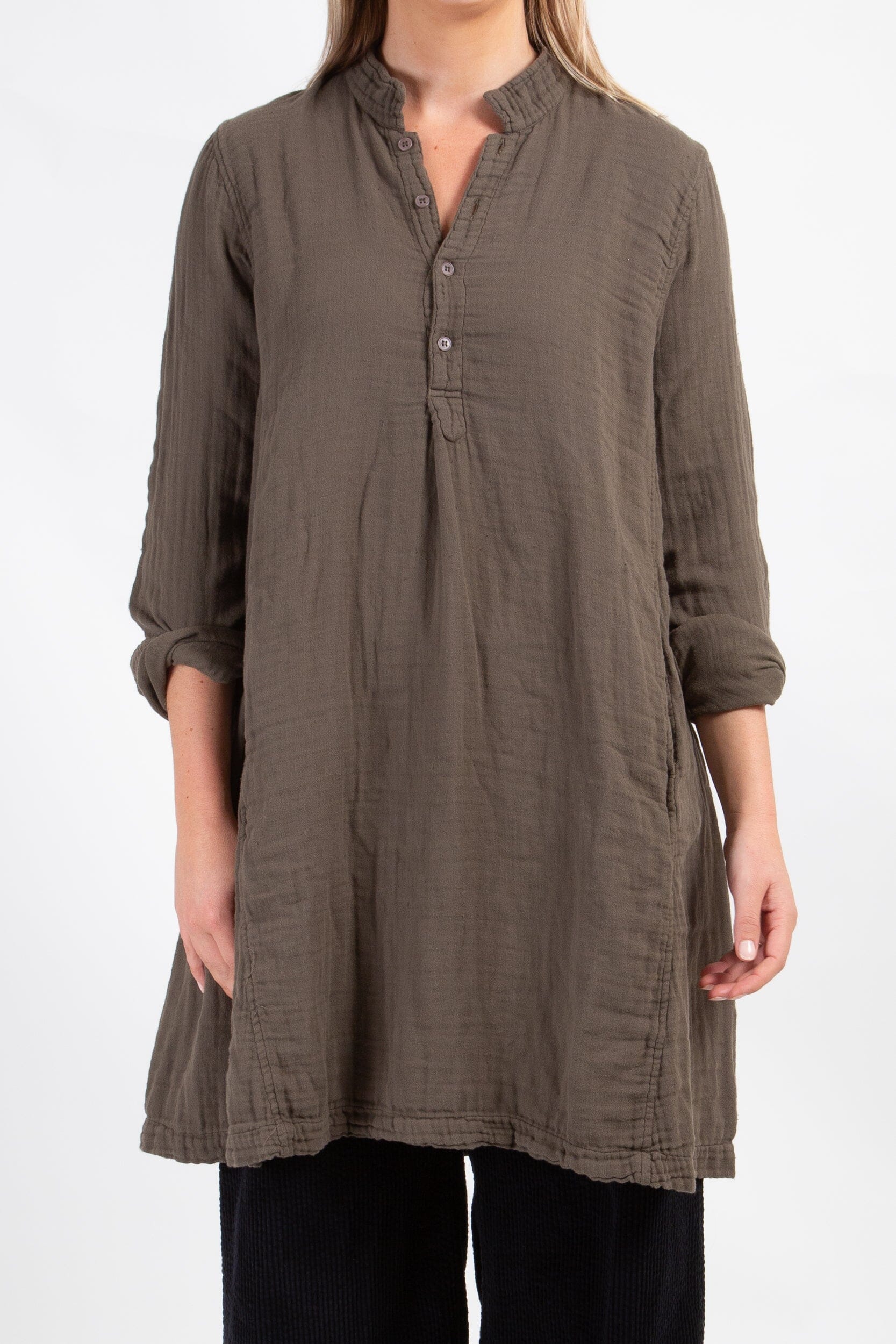 Jasmine - Double Cotton Gauze A20 - 034 CP Shades oliveto 034