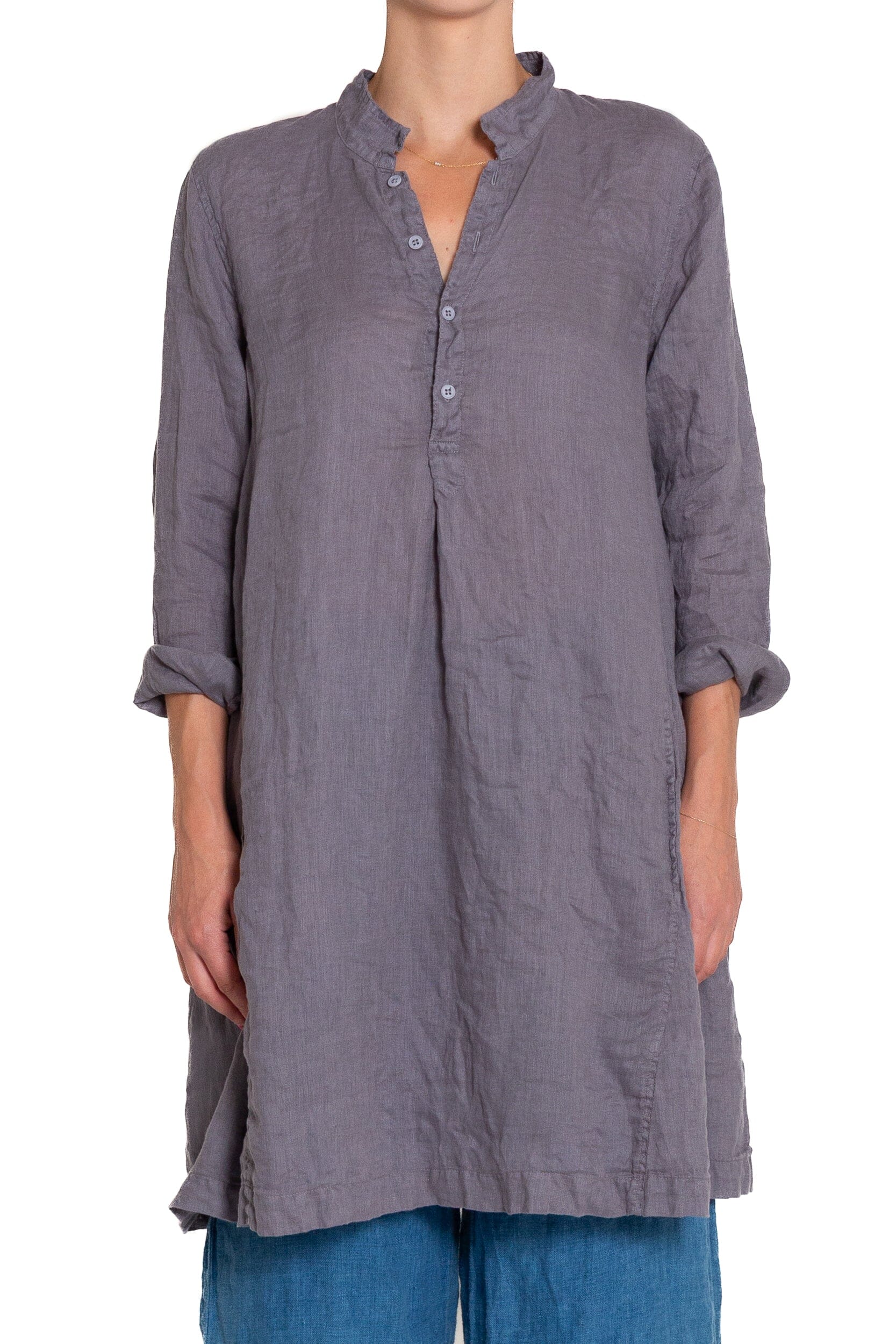 Jasmine - Linen S10 - Linen Tops CP Shades charcoal