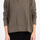 Jo - Slub Knit A99 - Knits CP Shades oliveto 262k